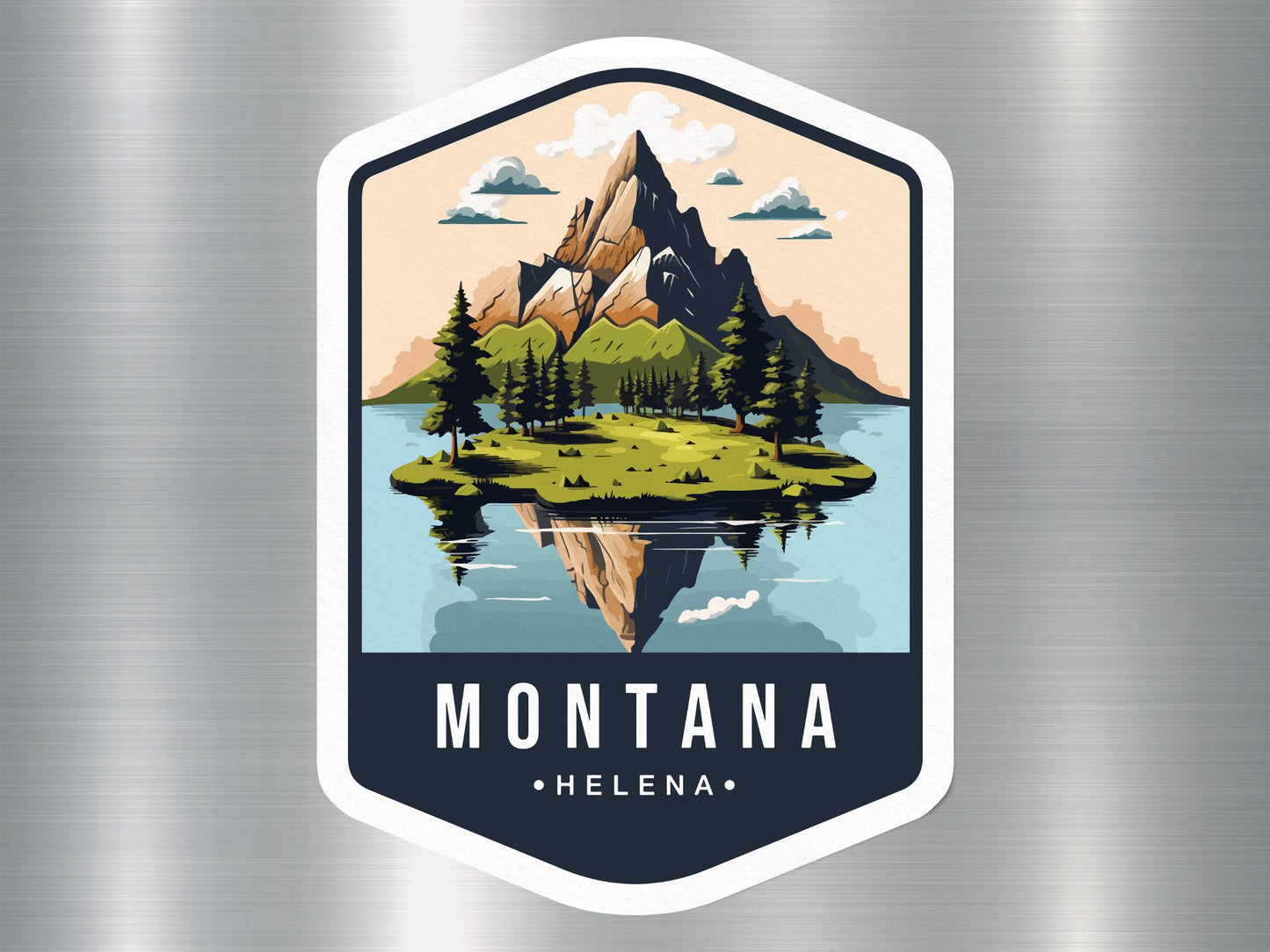 Montana State Travel Sticker