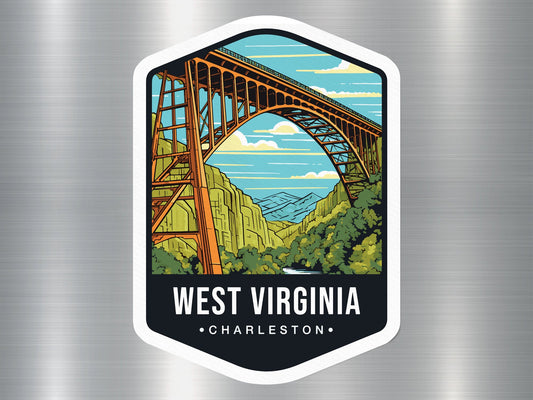 West Virginia State Travel Sticker