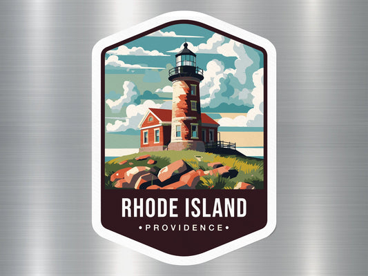 Rhode Island State Travel Sticker