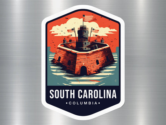 South Carolina State Travel Sticker