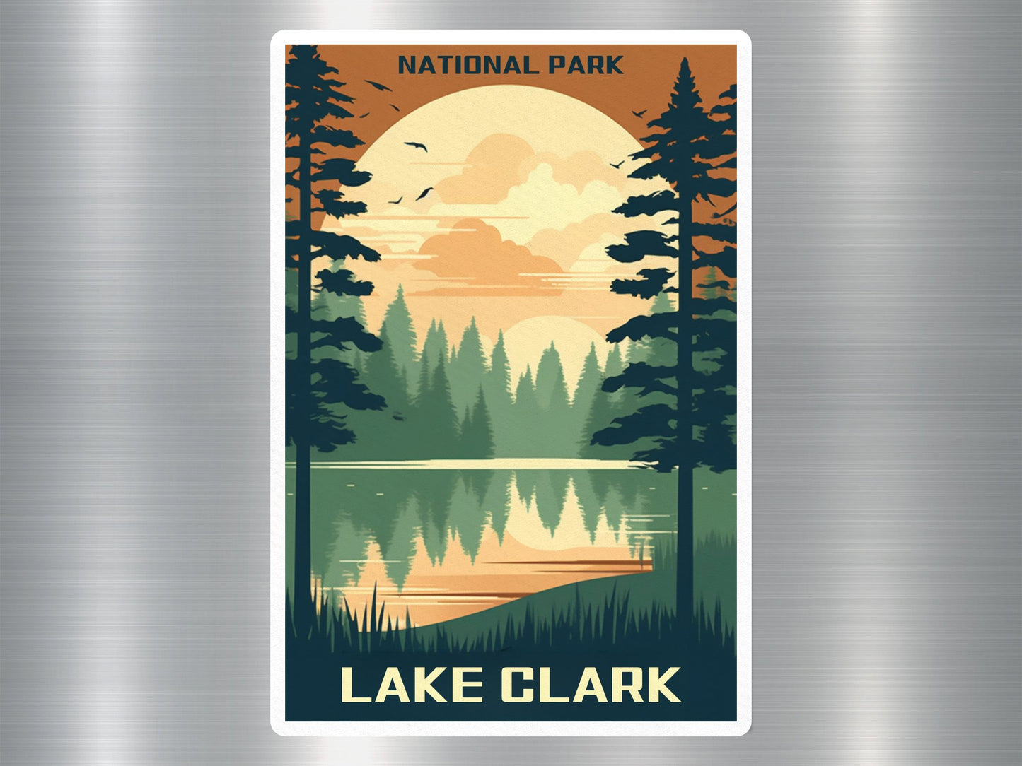 Lake Clark National Park Sticker