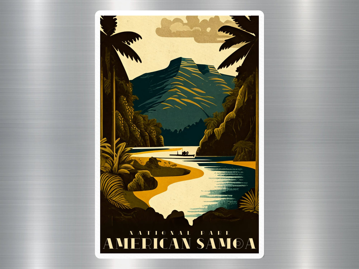 American Samoa National Park Sticker