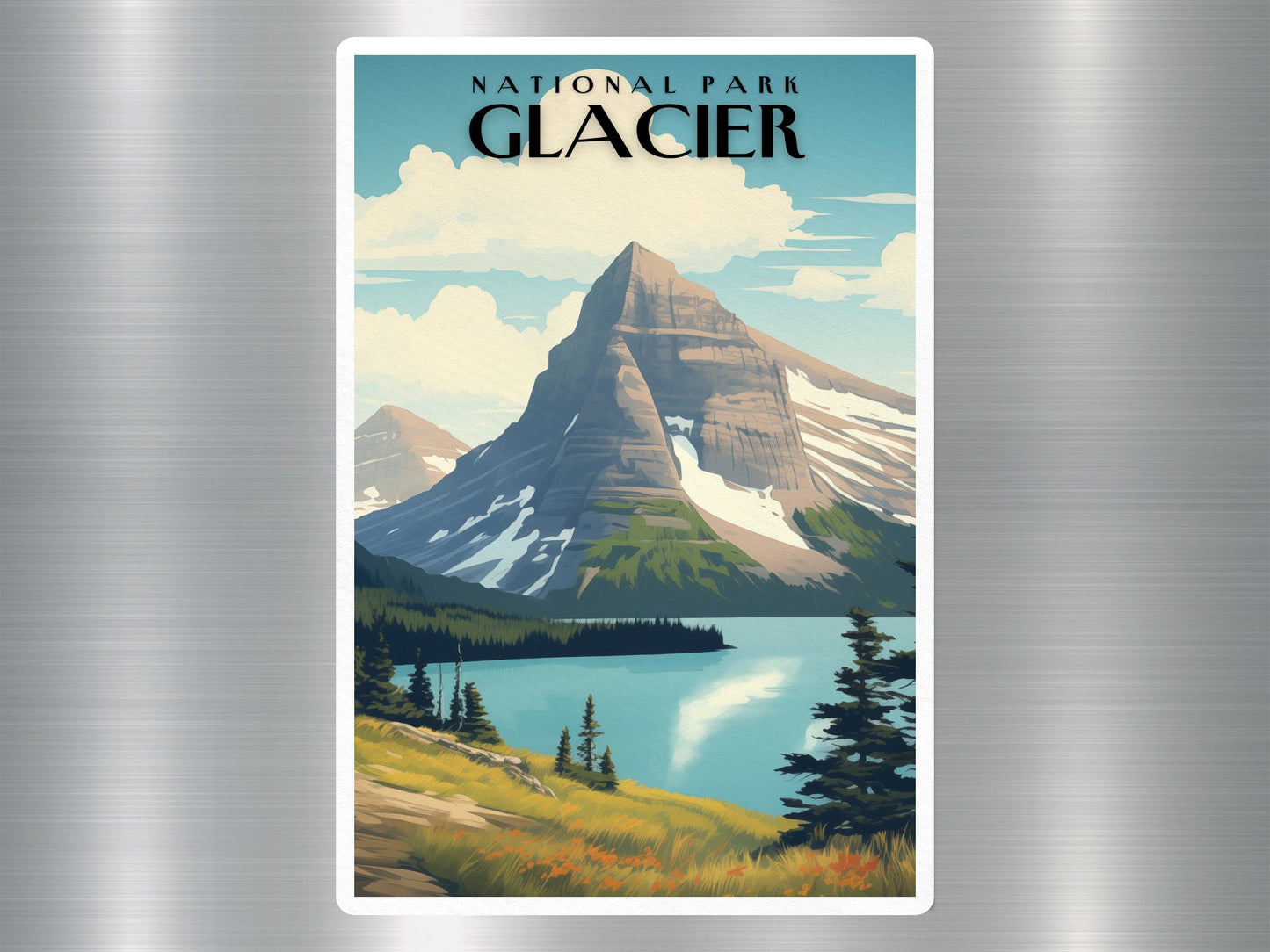 Glacier National Park Sticker