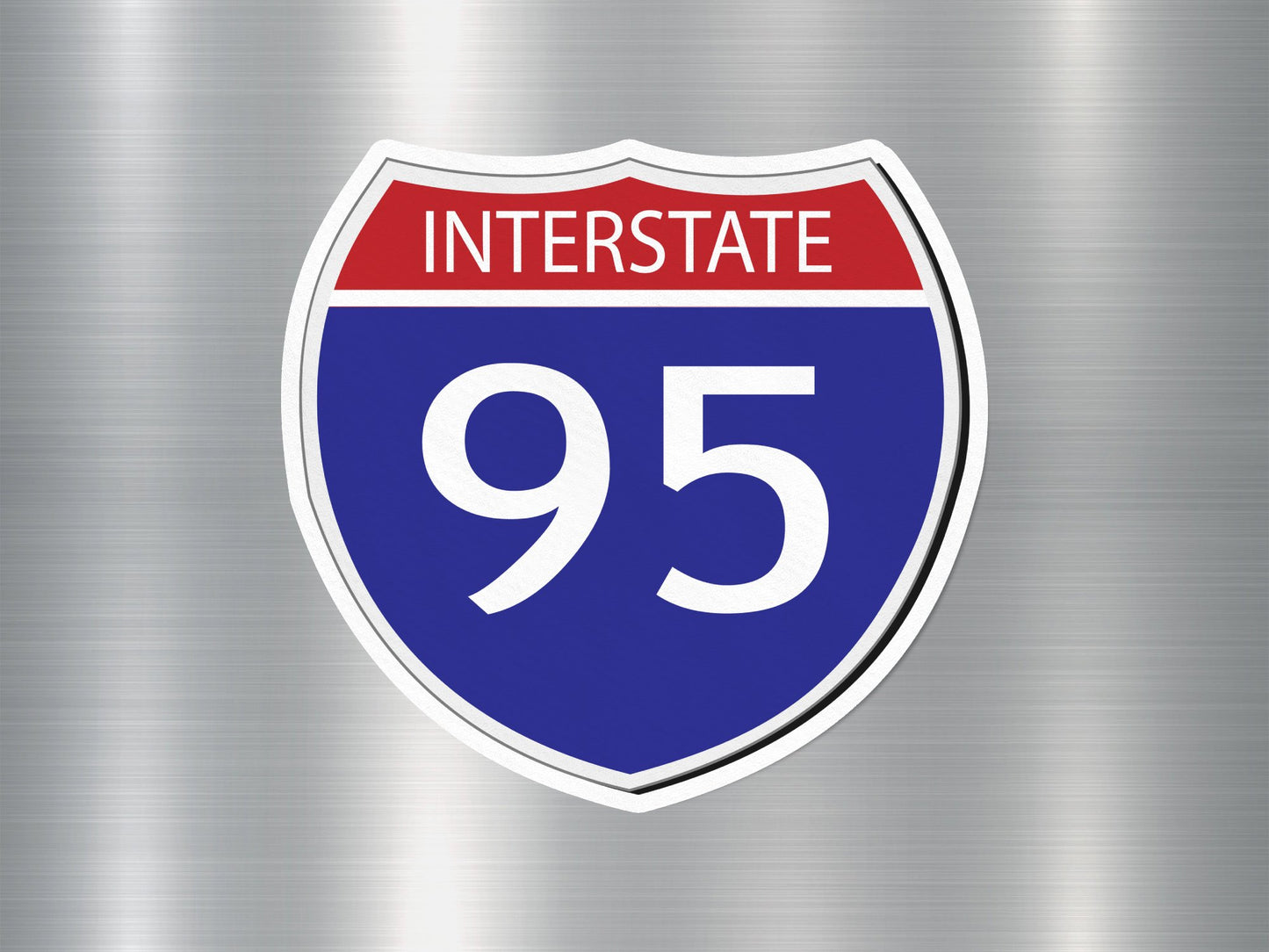 Interstate 95 Sign Sticker