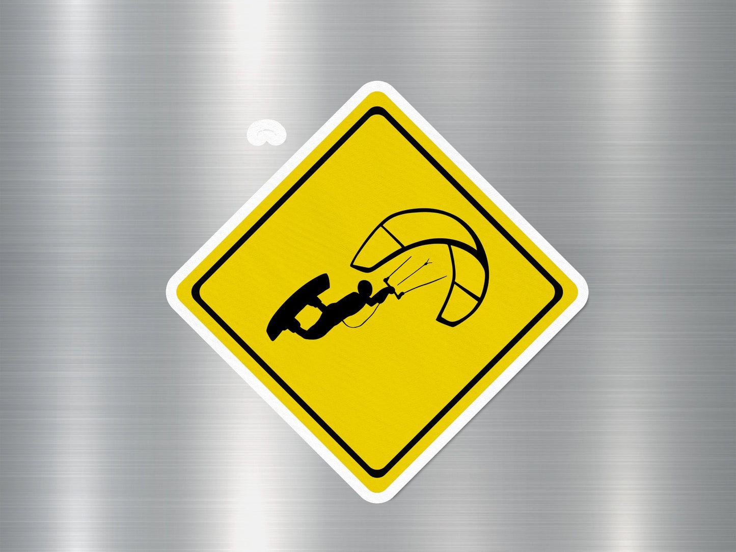 Paragliding Funny Sign Sticker