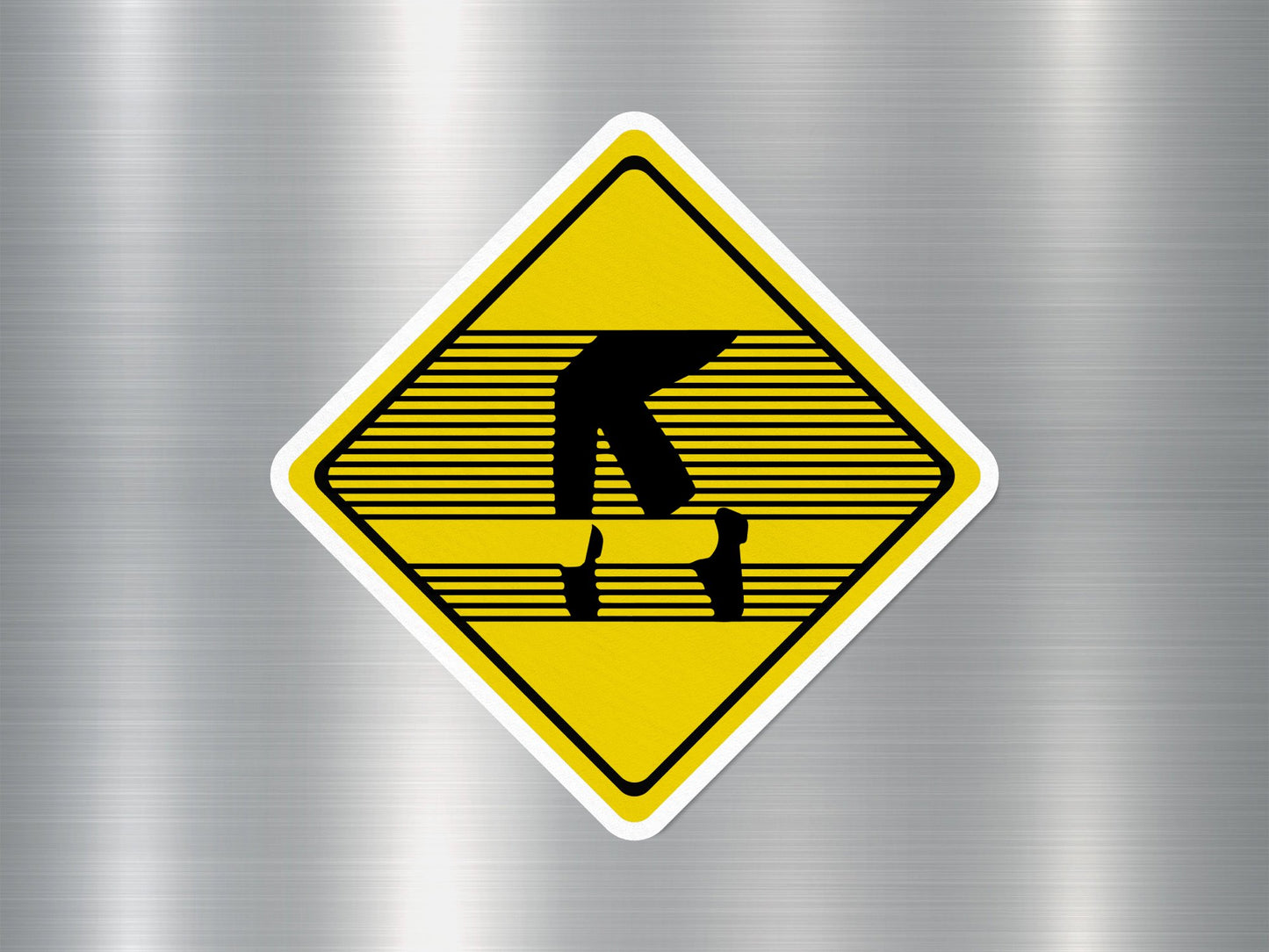 Stop Funny Sign Sticker