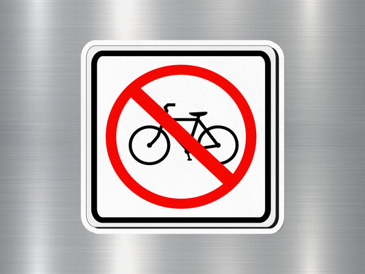 Bicycle Sign Sticker