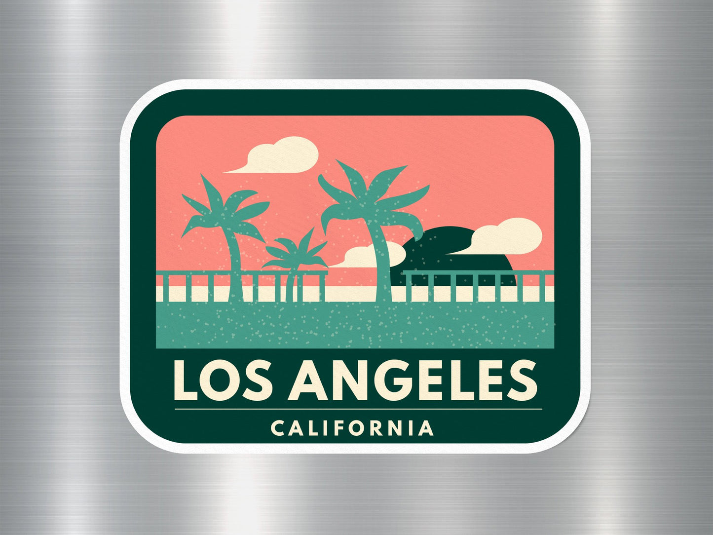 Los Angeles California Sticker