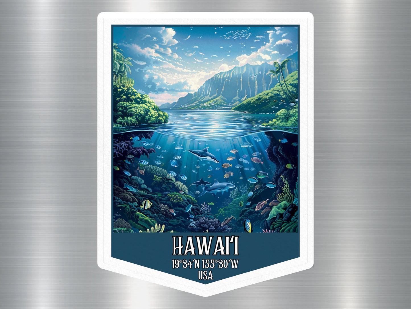 Paradise Hawaii Sticker