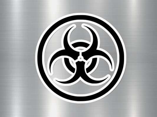 Biohazard 1 Sign Sticker