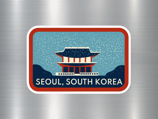 Seoul South Korea Sticker