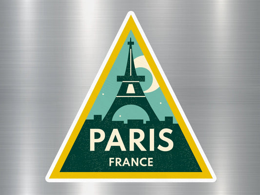 Paris France Sticker