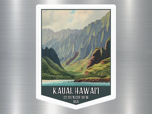 Wild Yellowstone Hawaii Sticker