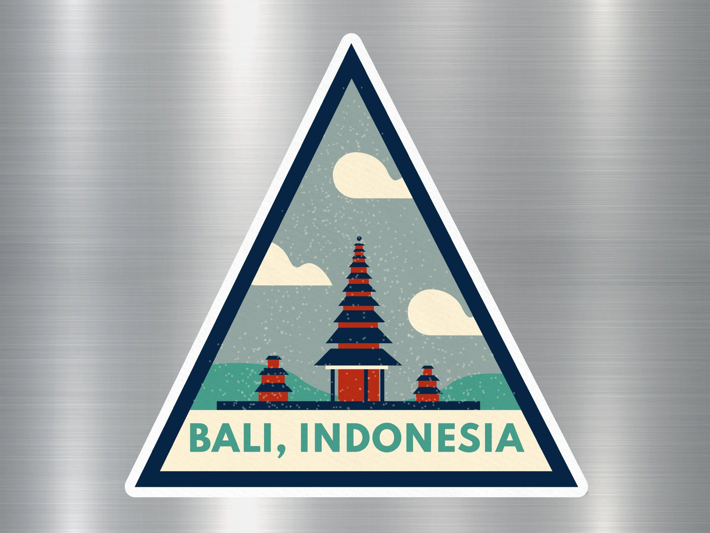 Bali Indonesia Sign Sticker