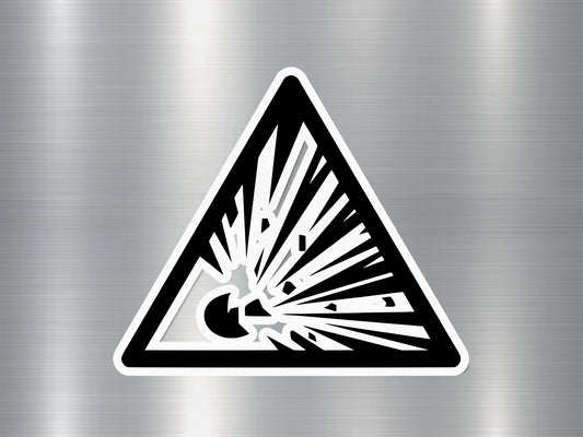 High voltage icon Sign Sticker