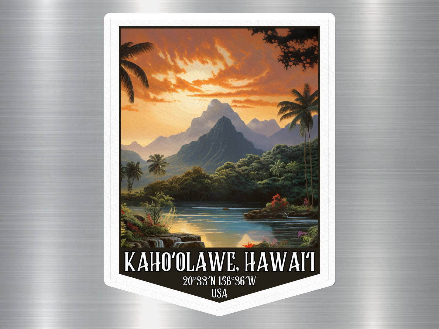 Molokai Hawaii Sticker