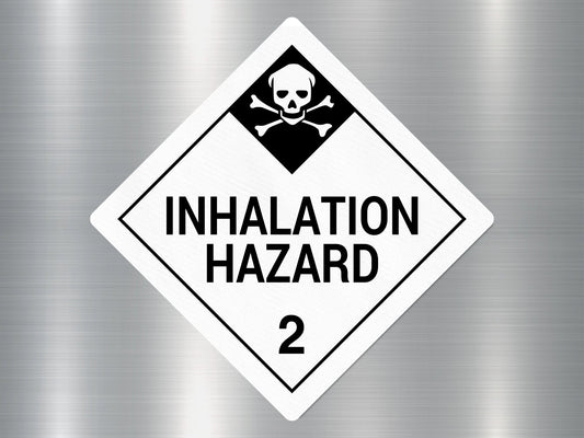 Inhalation Hazard 2.1 Sign Sticker