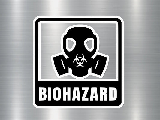 Biohazard 5 Sign Sticker