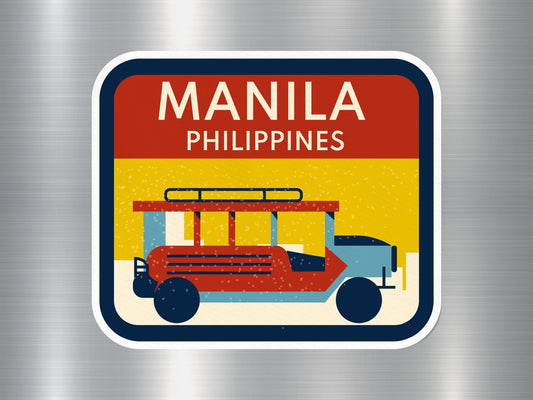 Manila Philippine Sticker