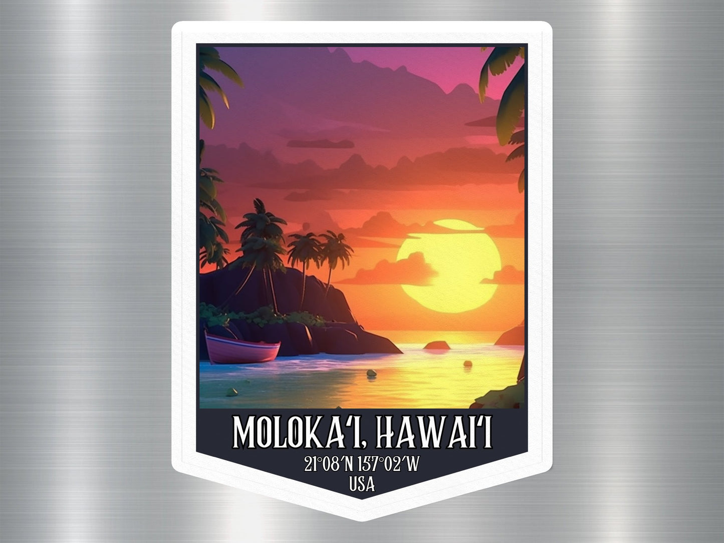 Makena Hawaii Sticker