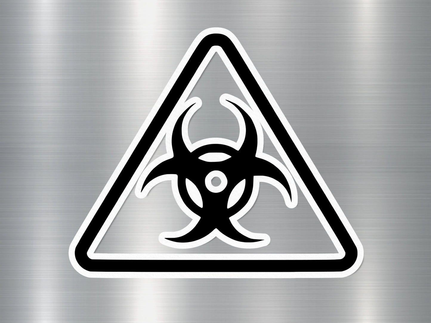 Biohazard Icon Sign Sticker