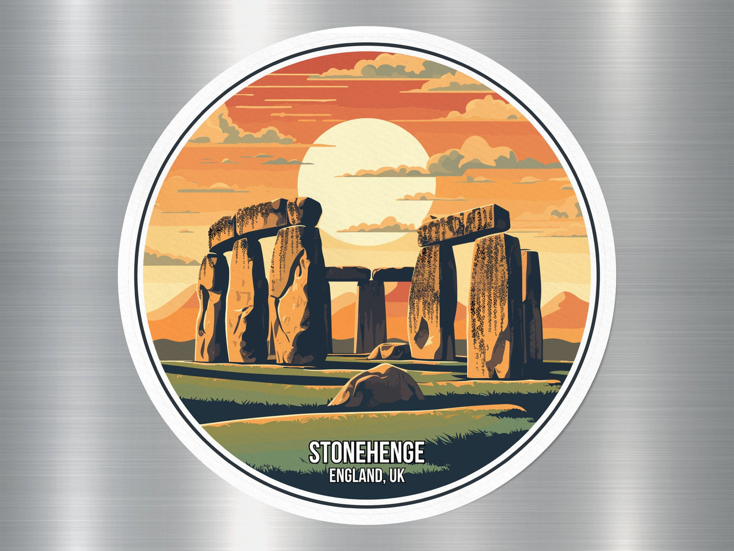 Stonehenge UK National Park Sticker