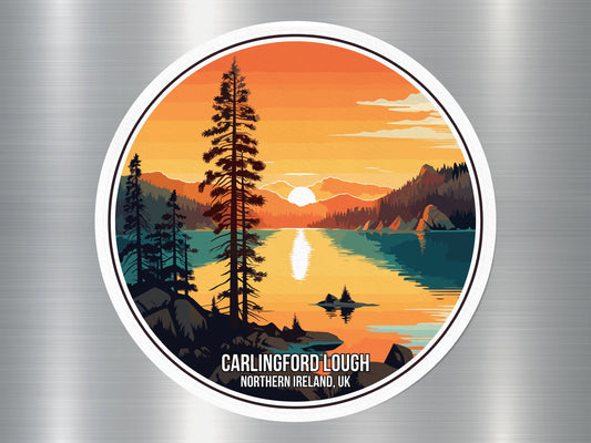 Carling ford Lough UK National Park Sticker