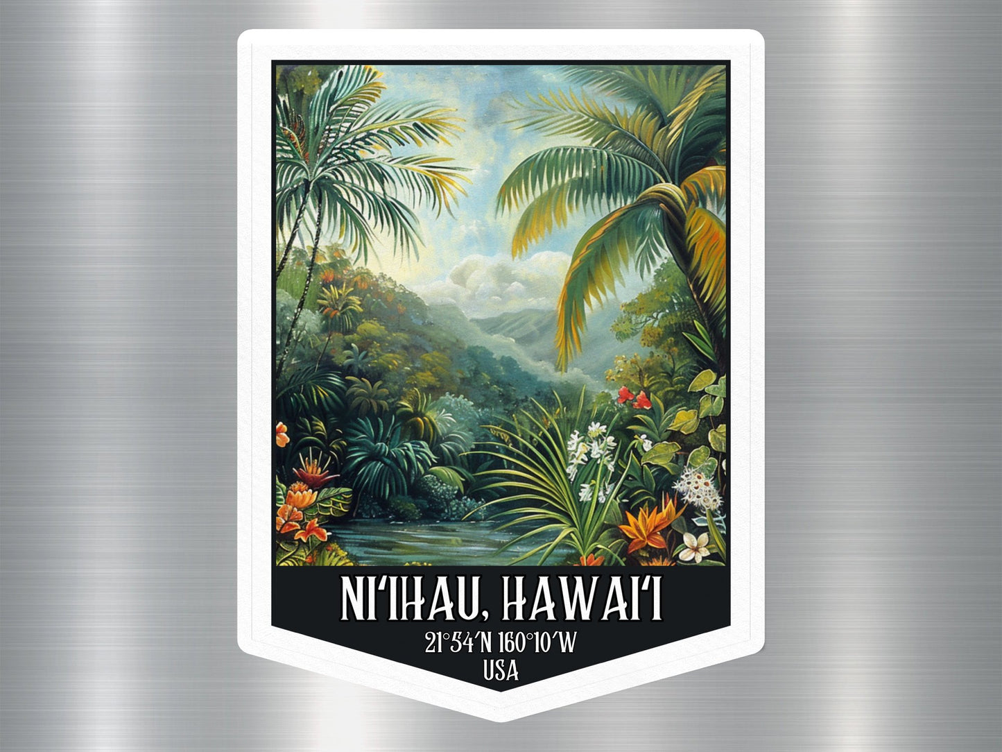 Niihau Hawaii Sticker