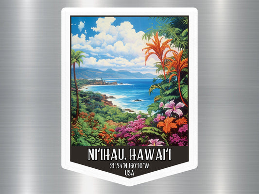 Niihau Island Hawaii Sticker