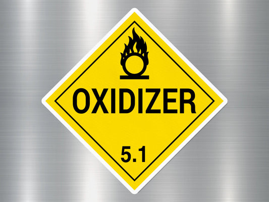 Oxidizer 5.1 Sign Sticker