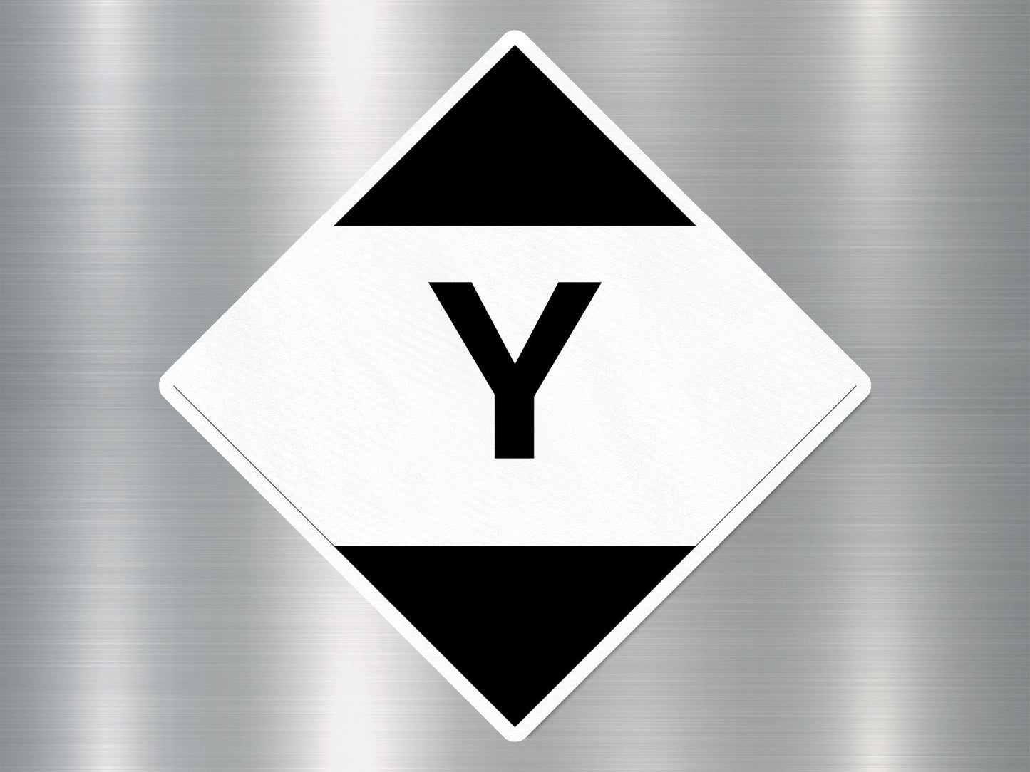 Y-Hazard Label Sign Sticker