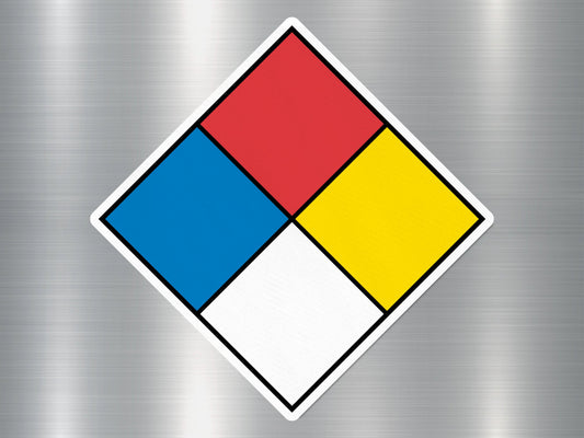 NMC Hazardous Sign Sticker