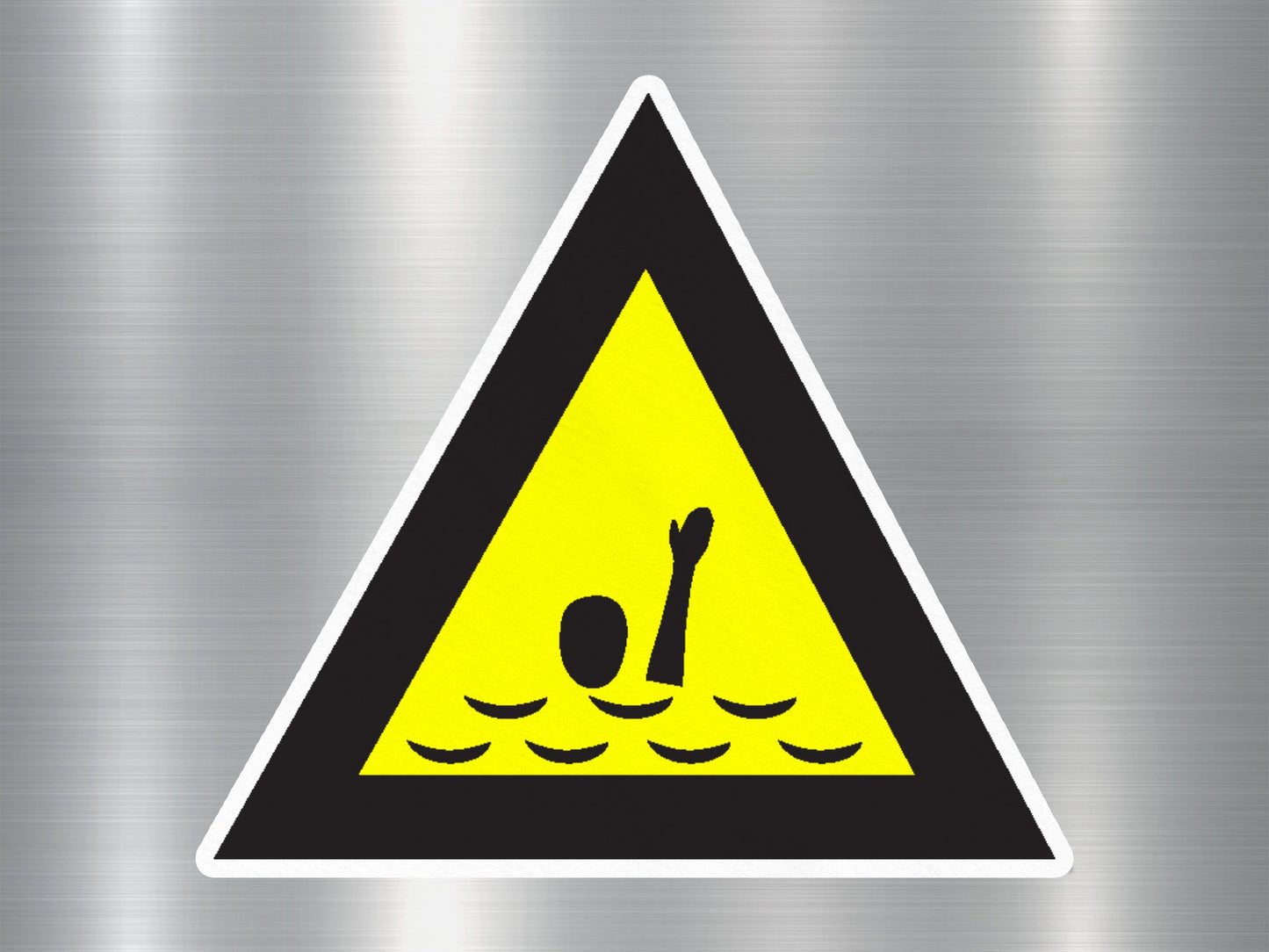 Swimming Area Sign Sticker