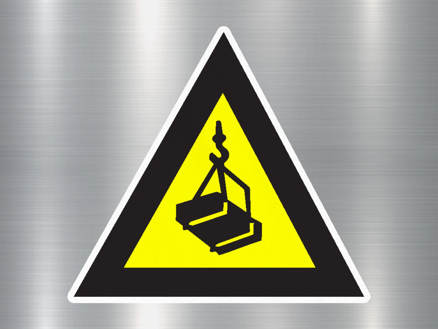 Overhead load symbol Sign Sticker