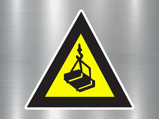 Overhead load symbol Sign Sticker