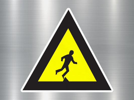 Caution - Trip Hazard Sign Sticker