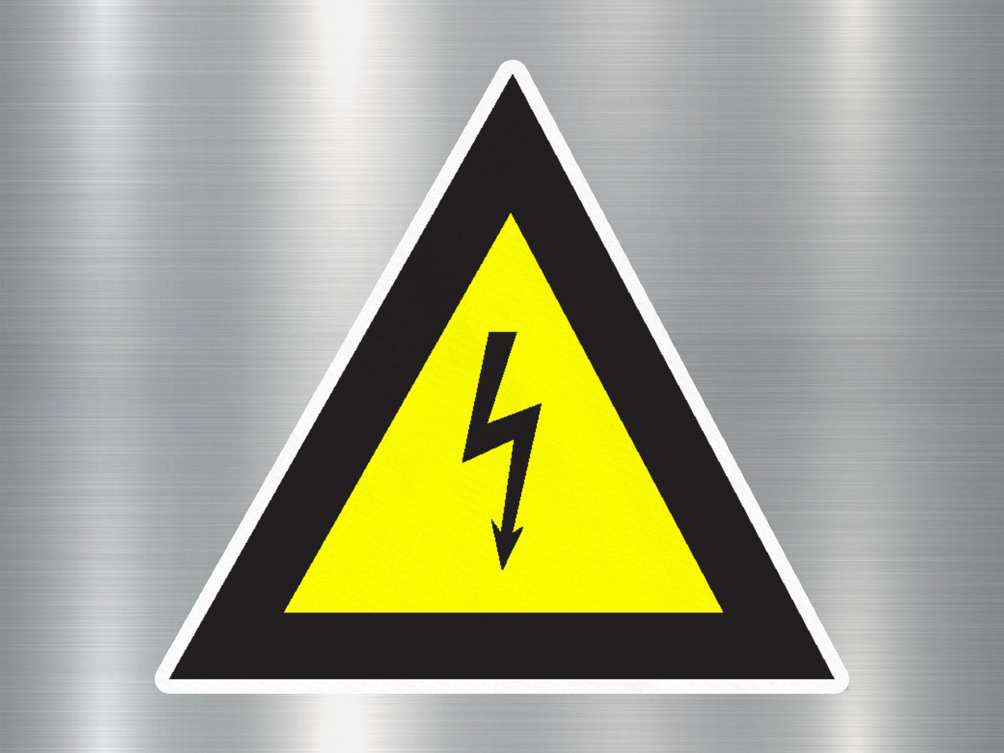 High Voltage Sign Sticker