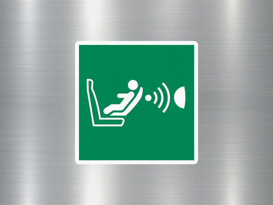 Child Seat Presence Sign Sticker