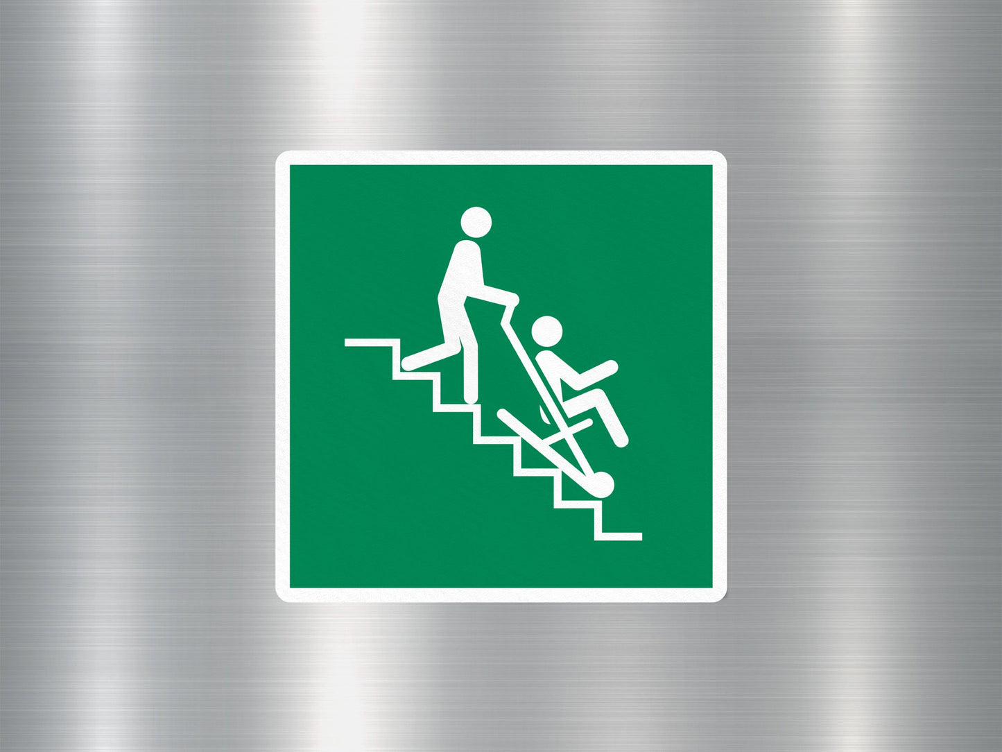 Evacuation Chair Sign Sticker