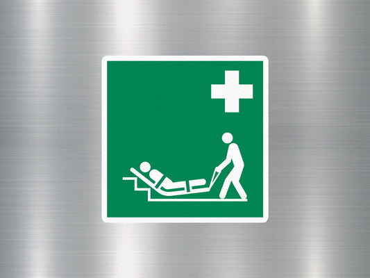 Health Emergencies Sign Sticker