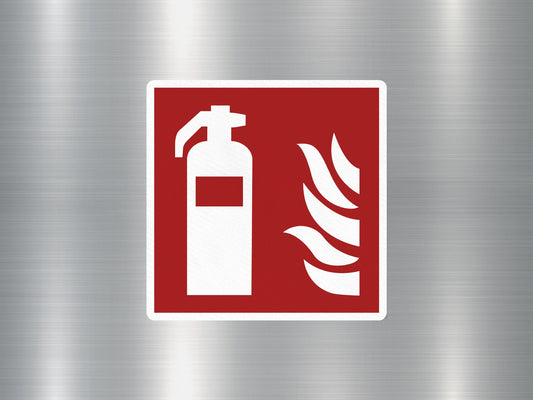 Firefighting Sign Sticker