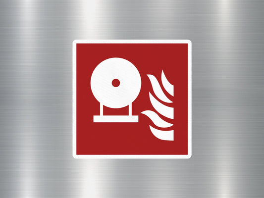 Fire Alarm Sign Sticker