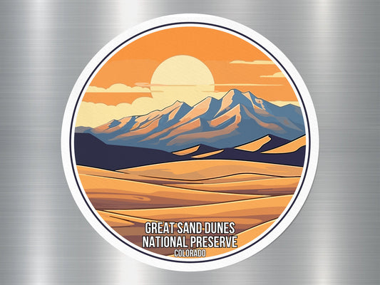 Great Sand Dunes Colorado US National Preserve Sticker