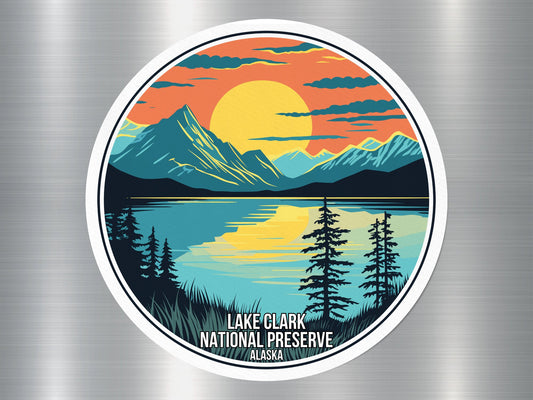 Lake Clark US National Preserve Sticker