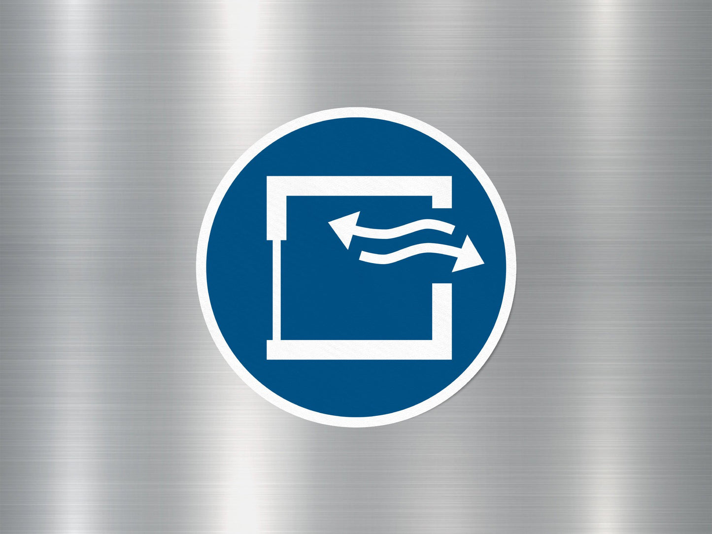 Wholesale Ventilation Window Sign Sticker