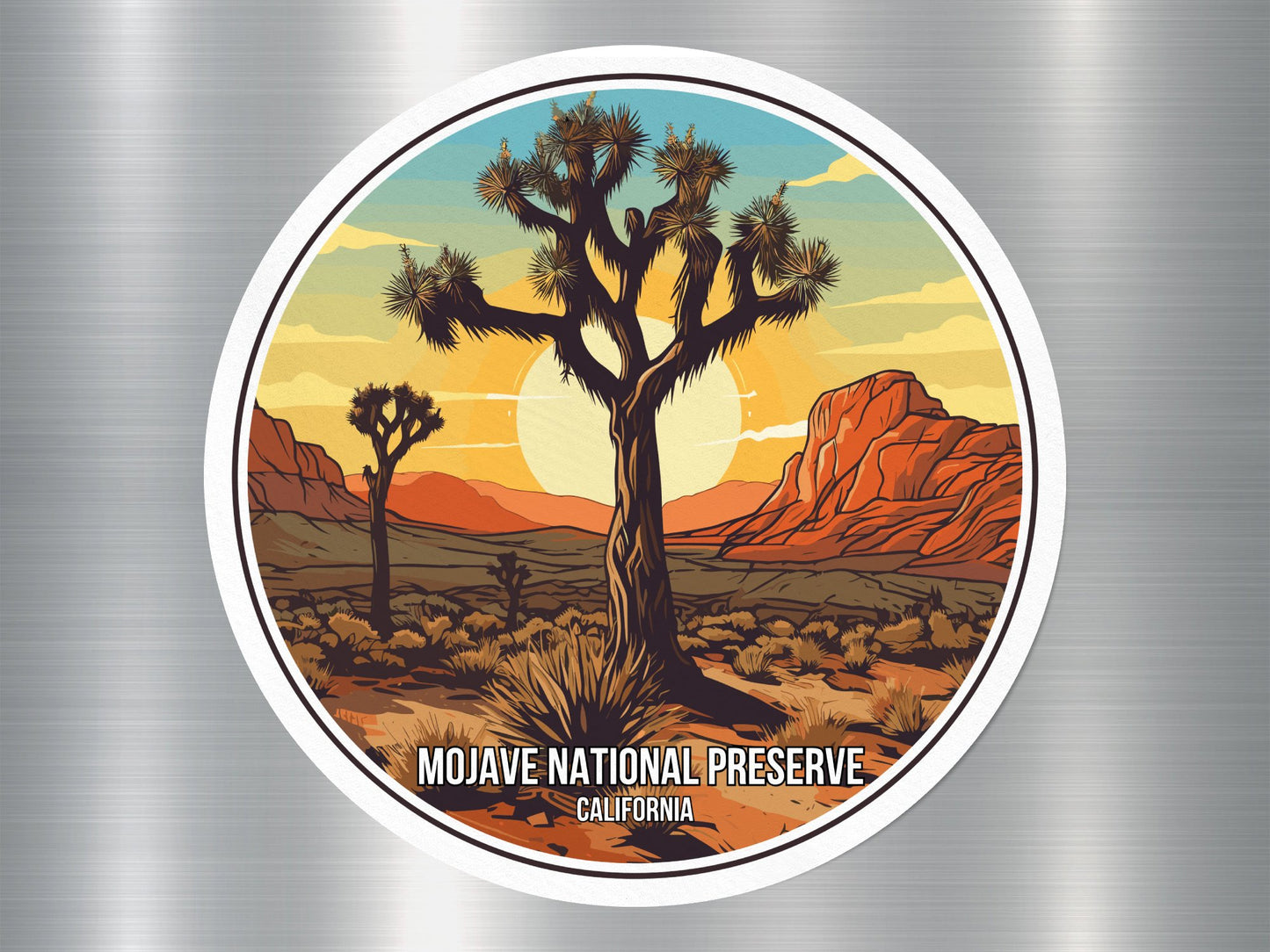 Mojave California US National Preserve Sticker