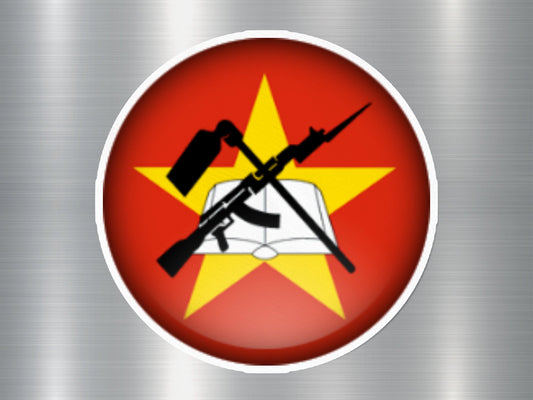 Wholesale Mozambique Button Flag Sticker