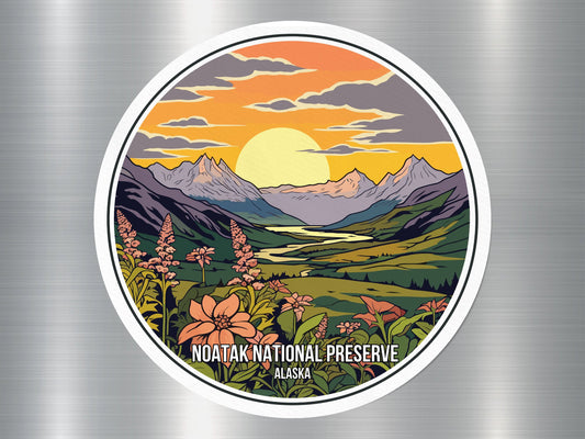 Noatak Alaska US National Preserve Sticker