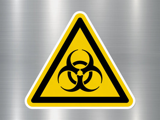 Bio Hazard Sign Sticker