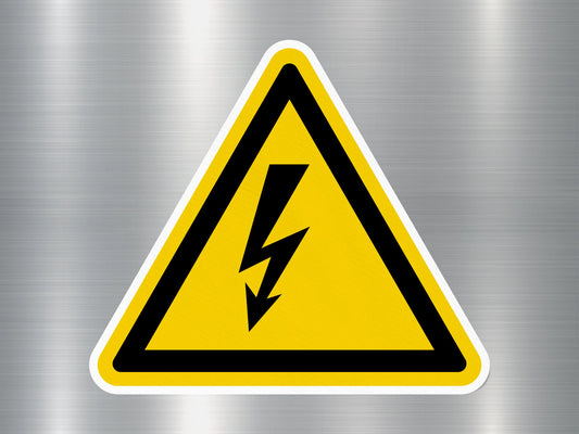 High voltage Sign Sticker